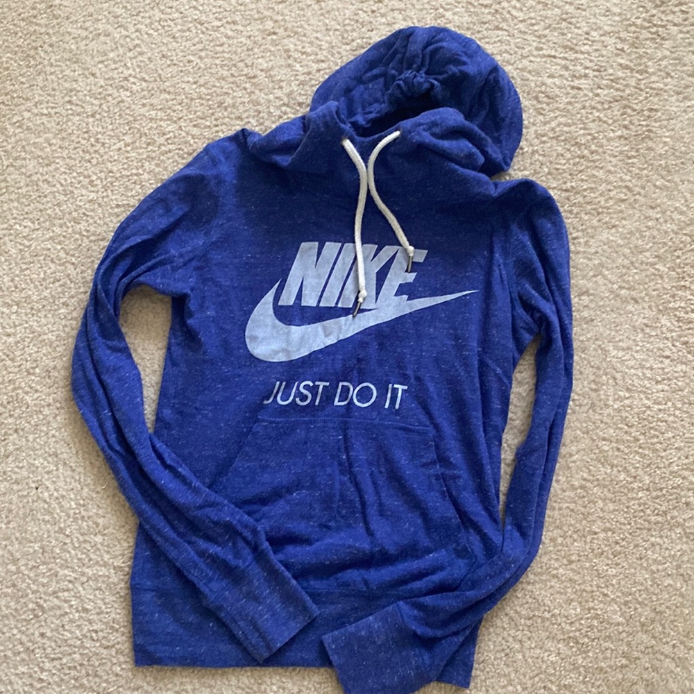 Purple Nike hoodie